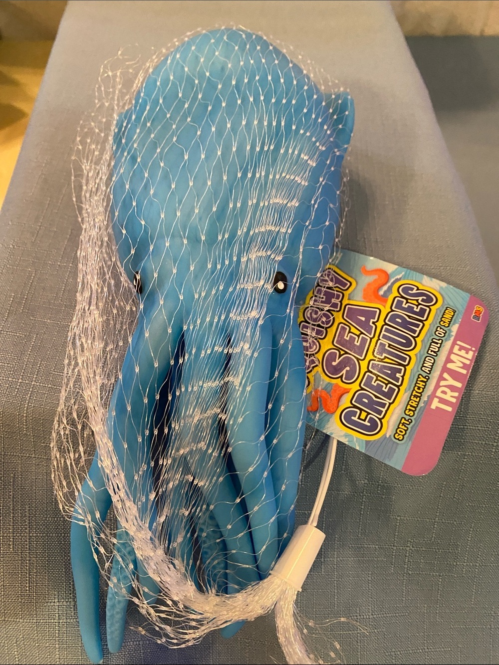 Crazy Fun Squishy Sea Creature Octopus - Blue